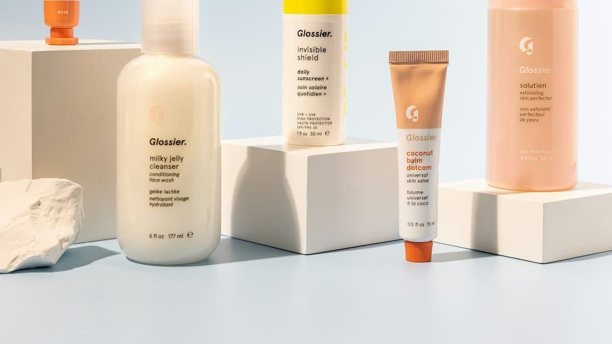 A beauty brand storefront
